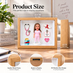 Custom Nurse & Doctor Figurine Shadow Box