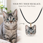 Custom Pet Portrait Necklace