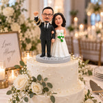 Personalized Custom Wedding Bride & Groom Statue from Photo