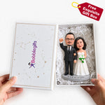 Personalized Custom Wedding Bride & Groom Statue from Photo