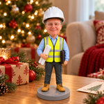 Custom Civil Engineer Bobblehead from Photo with AI Preview