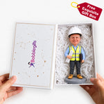 Custom Civil Engineer Bobblehead from Photo with AI Preview