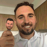 Bulk Personalized Wine Bottle Stoppers Custom Bobblehead