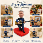 Father’s Day Gift Idea – Custom Bobblehead with Guitar