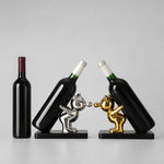 Fun Decorative Bear Wine Bottle Holder for Home Bar