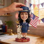 Personalized America 250th Anniversary Bobblehead from Photo