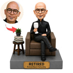 Custom Retirement Bobblehead Gift