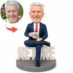 Custom Retirement Celebration Bobblehead