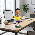 Custom Soccer Player Bobblehead from Photo