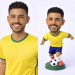 Custom Soccer Player Bobblehead from Photo