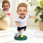 Custom Kids Soccer Player Bobblehead from Photo