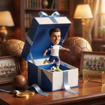 World Cup Theme Gift for Fan - Custom Soccer Player Bobblehead