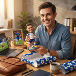 World Cup Theme Gift for Fan - Custom Soccer Player Bobblehead