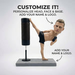 Personalized Martial Arts Kickboxing Figurine Gift