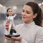 Custom Fencing Athlete Bobblehead from Photo