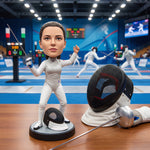 Custom Fencing Athlete Bobblehead from Photo