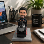 Custom Personalized Train Driver Bobblehead Gift from Photo
