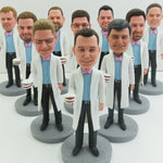 Bulk Custom Personalized Dental Team Bobbleheads(Min 5 PCS)