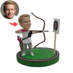 Custom Personalized Archery Player Bobblehead Gift