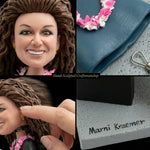 Custom Personalized Female Teacher Bobblehead from Photo