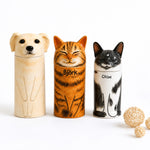 Personalized Ceramic Pet Urn – Custom Dog & Cat Memorial Keepsake