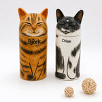 Personalized Ceramic Pet Urn – Custom Dog & Cat Memorial Keepsake
