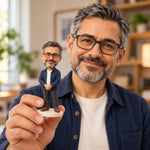 Custom 3D Printed Figurine from Photo – Personalized Portrait Statue