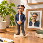 Custom 3D Printed Figurine from Photo – Personalized Portrait Statue