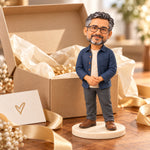 Custom 3D Printed Figurine from Photo – Personalized Portrait Statue