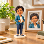 Custom Realistic 3D Printed Boss Figurine from Photo