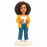 Custom Coworker 3D Printed Figurine from Photo