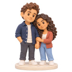 Custom 3D Printed Figurine from Photo – Personalized Portrait Statue