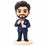 Custom 3D Printed Figurine from Photo – Personalized Portrait Statue