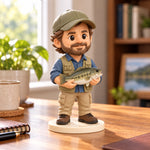 Custom 3D Printed Figurine from Photo – Personalized Portrait Statue
