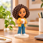 Custom 3D Printed Figurine from Photo – Personalized Portrait Statue