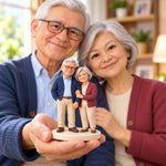 Custom Parents 3D Printed Figurine from Photos