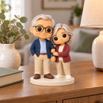 Custom Parents 3D Printed Figurine from Photos