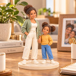 Custom 3D Parent & Child Figurine from Photo