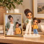 Custom 3D Parent & Child Figurine from Photo