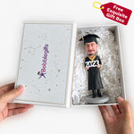 Custom Male Graduation Bobblehead Doll