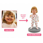 Personalized Baby Bobblehead – Custom Toddler Figurine from Your Photo