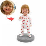 Personalized Baby Bobblehead – Custom Toddler Figurine from Your Photo