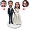 Custom Wedding Couple Bobblehead Doll