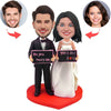 Wedding Couple Bobbleheads Dolls