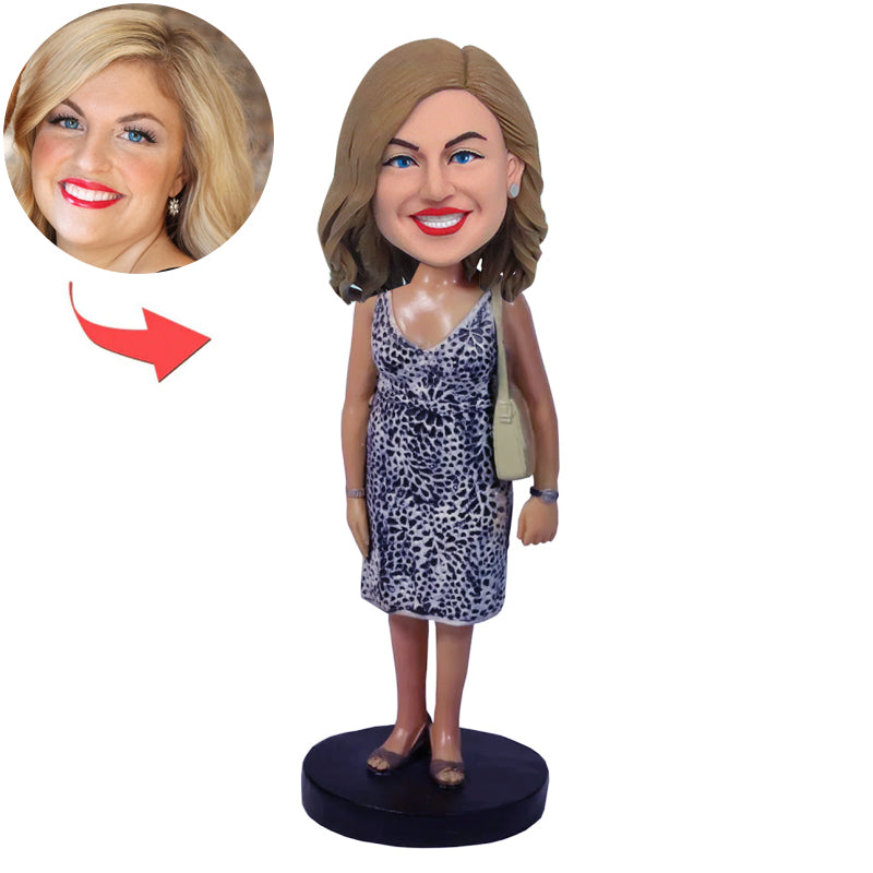 Custom Bobblehead Figure Mom