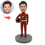 Custom Racing Uniforms Man Bobbleheads