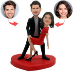 Custom Bobblehead Dancing Couple - Valentine's Day