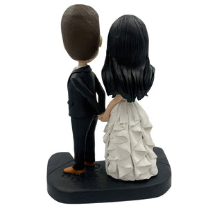 Personalized Wedding Cake Topper Bobblehead