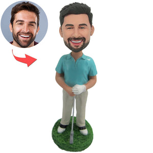 Golf Man Custom Bobblehead