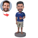 Casual Man Custom Bobblehead